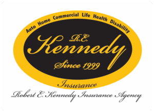 Robert E. Kennedy Insurance - Logo 800 White